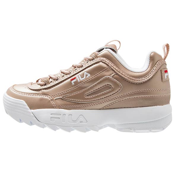 fila disruptor white and rose gold